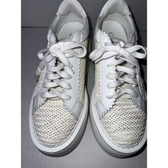 Casadei Nexus Hanoi Woman’s White On White Size US 8 1/2 EUC Made In Italy - Picture 3 of 16